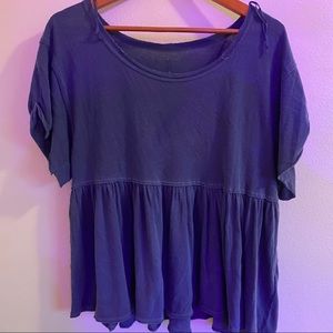 Free People Babydoll Top